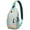 Geometric Nord, variant on Geometric Nordic Style Sling Backpack Lightweight Travel Crossbody Bag with Layered Storage for Hiking and Commuting