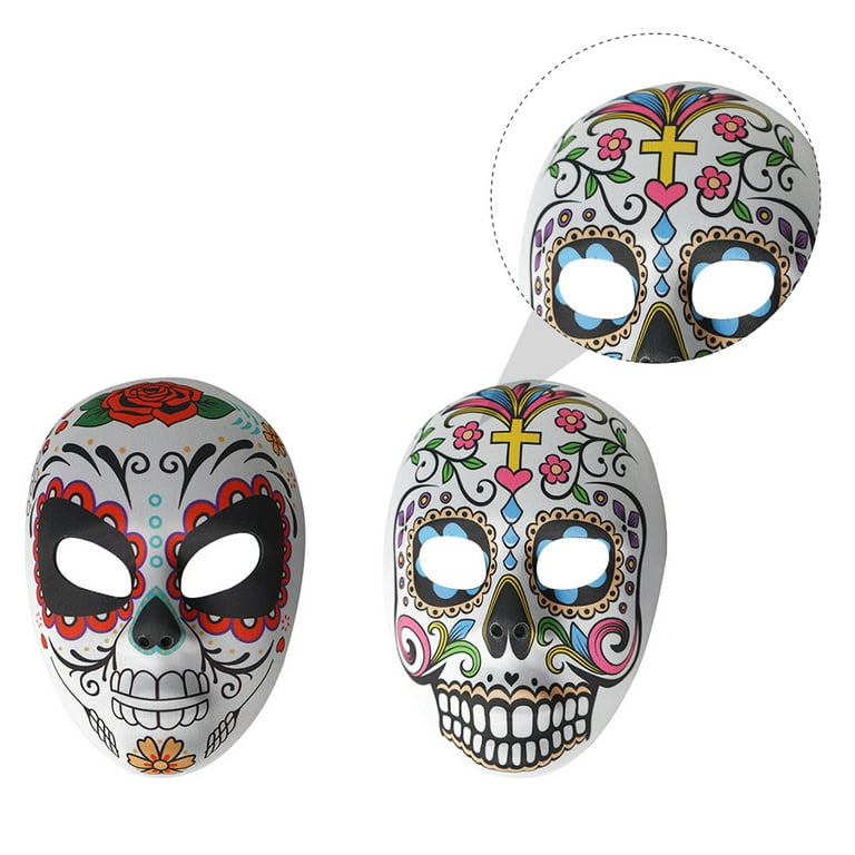 Day of the Dead Men's Full Face Mask Costume Accessory