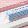 thumbnail image 4 of WRKEKC Clearance Hexagonal Multifunctional Pencil Case - 6-Color Clip Design with Non-Slip Grip, Includes Ruler & Eraser (White/Purple/Pink/Blue), 4 of 8