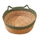 thumbnail image 3 of Cama para gatos perfecl tejida a mano de verano ratán fresco verde 35cmx13cm, 3 of 8