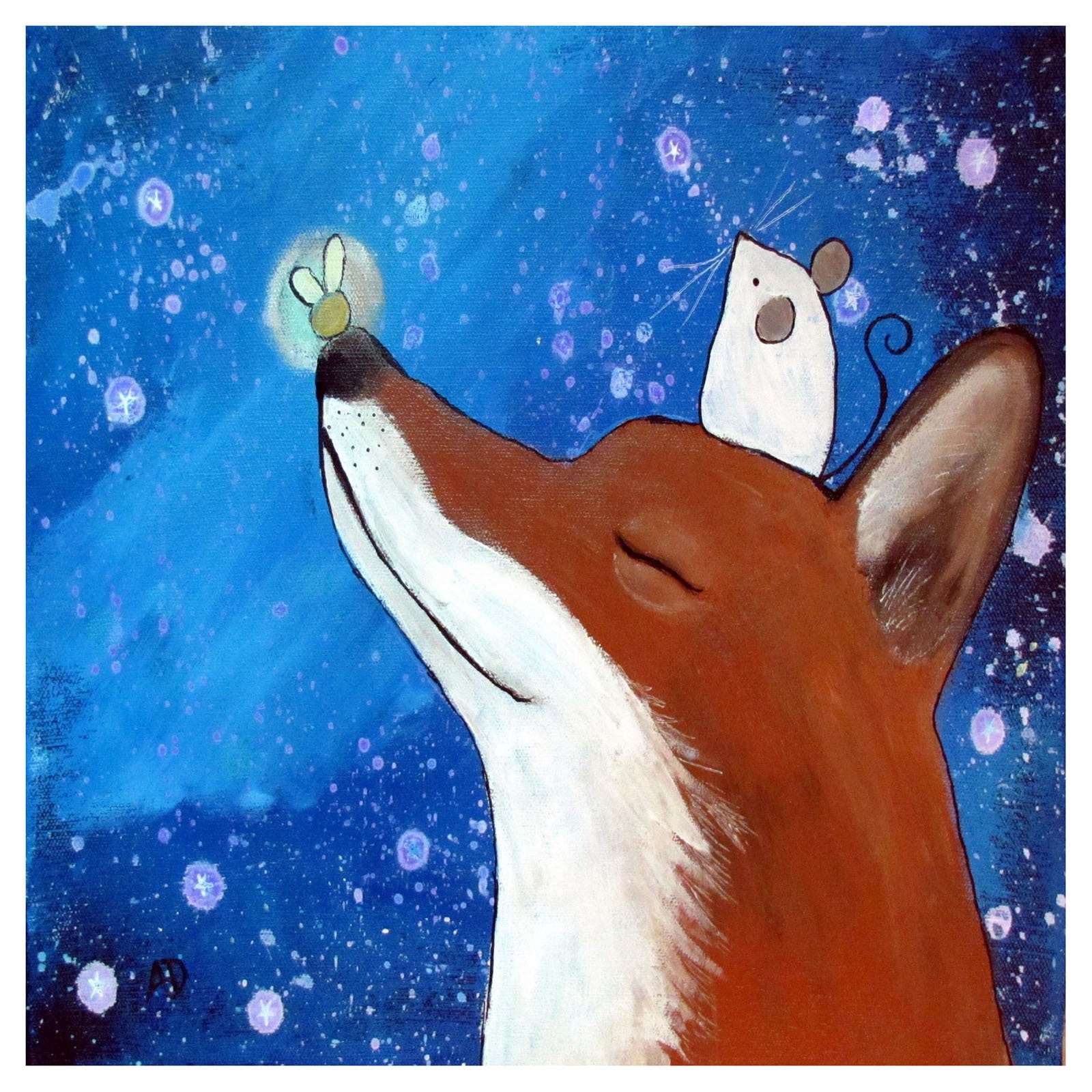 Marmont Hill Firefly on Nose Wall Art