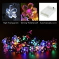 thumbnail image 4 of LED Solar Garden String Light Battery Powered Christmas Fairy Light Waterproof Flower Garland for Street Lawn Patio, 4 of 5