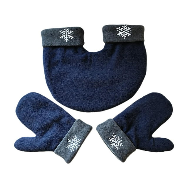 segolike Mitaines à Main pour Couple Hommes Femmes Douces pour Courir par Temps Froid Extérieur Bleu