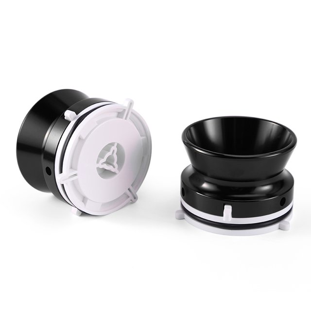 Abrelatas 1 par de accesorios de adaptador de cubo de abridor de 1/4 de 10 pulgadas para Studer ReVox (negro) Ndcxsfigh Para estrenar