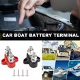 thumbnail image 1 of 2 uds pernos de distribución de energía pernos simples/dobles 48V M8 para coche barco marino, 1 of 9