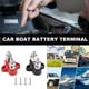thumbnail image 4 of 2 uds bloque de terminales pernos simples/dobles 48V perno terminal M8 para coche barco marino, 4 of 9