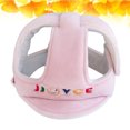 thumbnail image 3 of EeaseMX Sombrero de seguridad ajustable para niños pequeños, protección para la cabeza para bebés, protector de cabeza para aprender a caminar (rosa), 3 of 8