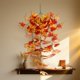 thumbnail image 5 of Uuiauoio Artificial Leaf Rattan Garland for Thanksgiving Halloween Christmas Decor, Plastic Hanging Vine for Indoor Home Party Fireplace Decoration, Multipurpose Seasonal Arrangement in, 5 of 7