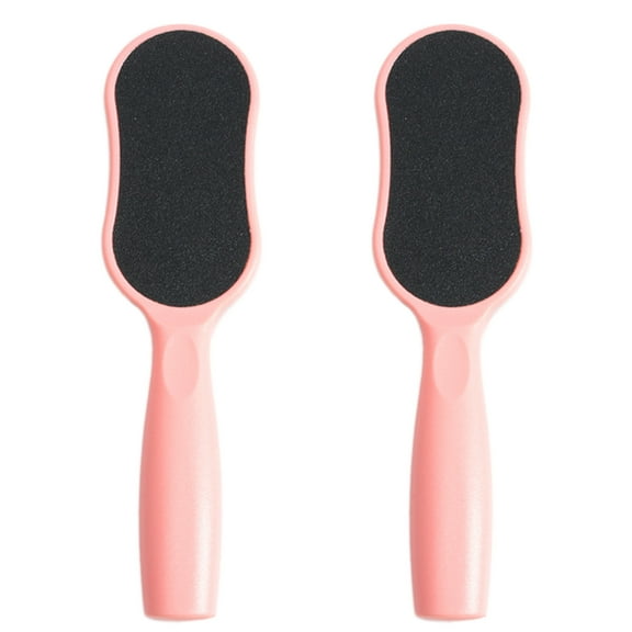 Raindrops Removal Foot File Pink Plastic 2Pack 8.8x2.3x0.2in