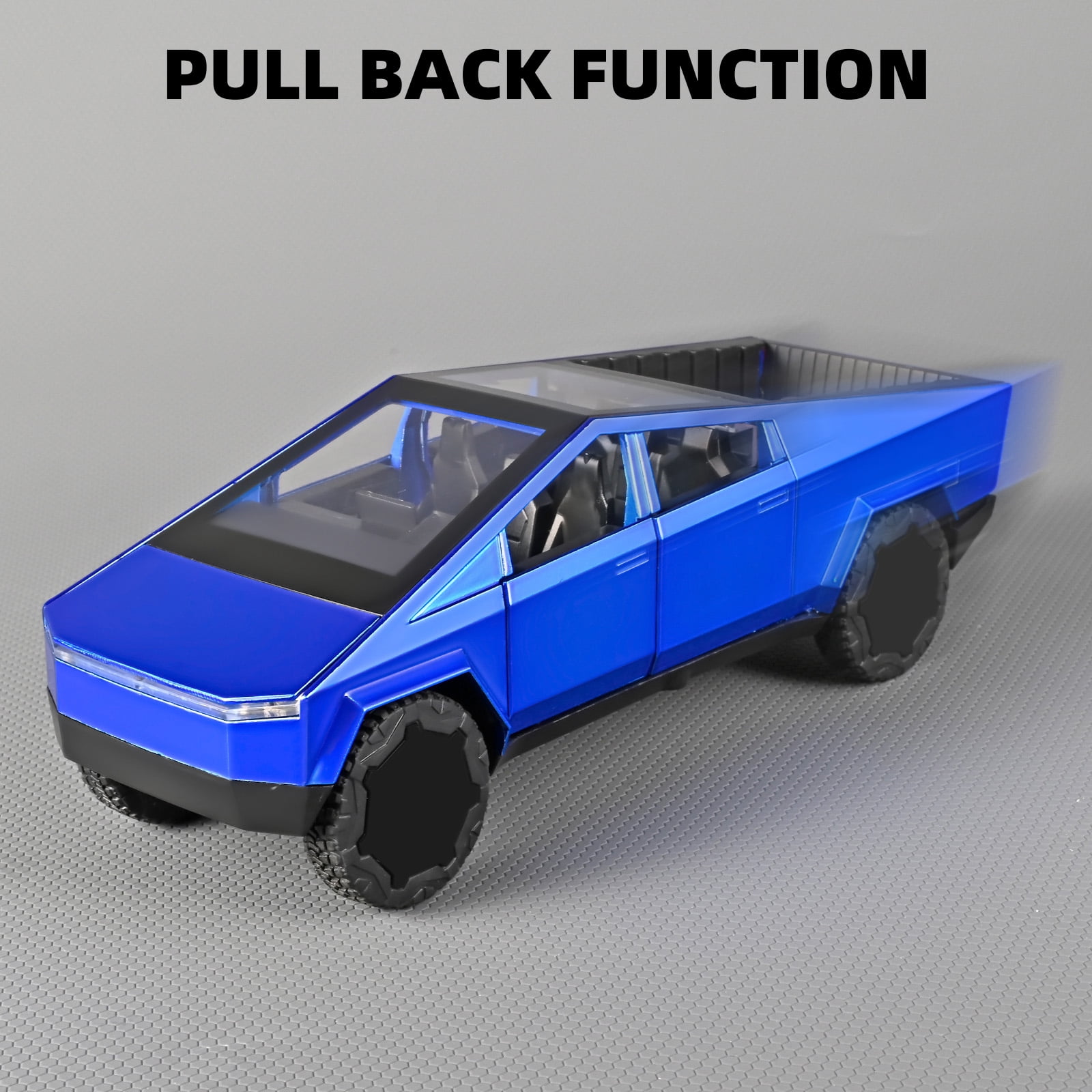 Anmyjuly 1/32 Alloy Pickup Truck Model with Sound and Rebound Functions, Suitable for Children,Halloween gift