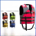 thumbnail image 1 of Chaleco salvavidas profesional de gran flotabilidad para pesca, para adultos y niños, para control de inundaciones en automóviles, para rescate de emergencia, 1 of 3