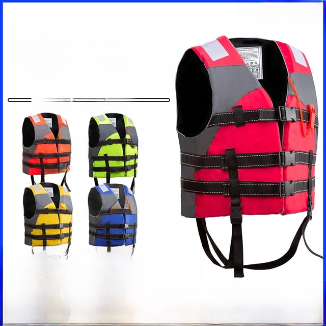 Chaleco salvavidas profesional de gran flotabilidad para pesca, para adultos y niños, para control de inundaciones en automóviles, para rescate de emergencia