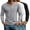 Grey-White-Black, variant on GENTS BLISS 3 Pack Henley Men Shirts Long Sleeve Plain T Shirts for Men Casual Men Tee with Pocket