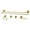 Brushed Brass, variant on Kingston Brass BAH821330478MB 5 Piece Concord Bathroom Accessory Set, Matte Black
