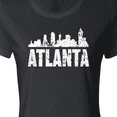 thumbnail image 4 of Inktastic Atlanta Skyline Grunge Women's T-Shirt, 4 of 5