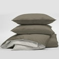 thumbnail image 5 of 6ix Tailors Nova Taupe Comforter & Pillow Sham Set. King, 5 of 5
