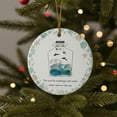 thumbnail image 4 of YIKA Oceans Saltwater Cure Sea Glass Ornament - Sea Glass Themed Christmas Ornament, Suitable for Christmas Tree Decor & Coastal Holiday Style, 4 of 4