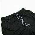 thumbnail image 3 of Men's 2 in 1 Running Shorts with Liner, Quick Dry Fit Workout Shorts with Pockets, Black, L, 3 of 8