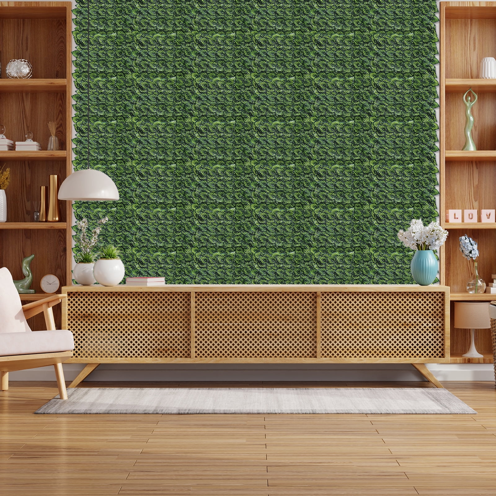 314" X 35.4" Artificial Ivy Privacy Fence Backdrop Decorative Screens Balcony Outdoor