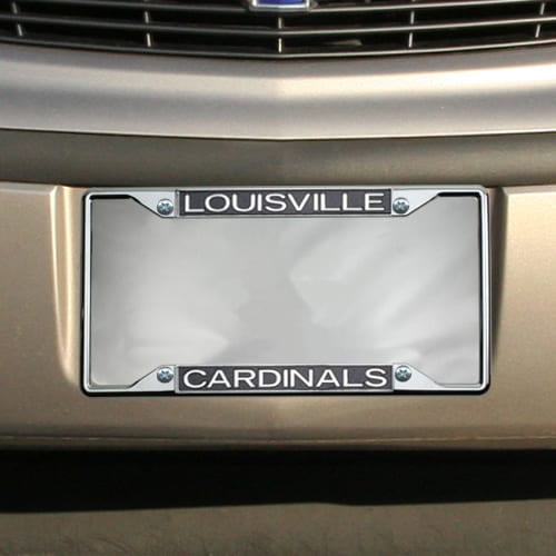Premium NCAA Mascot License Plate Frame w/Dual 3D Logos Auburn 