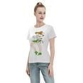 thumbnail image 4 of T-Shirt Basique à Manches Courtes pour Femmes Sailor Moon Makoto Kino, 4 of 6