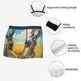 thumbnail image 3 of Honeii Funny Countryside Donkey Men's Underwear Boxer Briefs Pack, ComfortSoft Boxer Brief for Men, Moisture-Wicking Breathable-X-Large, 3 of 5