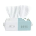 thumbnail image 2 of Serviette 1 Sac Serviette pour le Visage Sans Agent Fluorescent Forte Absorption d'Eau Type Extraction Jetable Usage Humide et Sec Nettoyage du Visage pour Voyage, 2 of 7