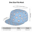 thumbnail image 6 of Bingfone Baseball Cap,Snapback Trucker Hat for Men & Women with Adjustable-French Bulldog Head, 6 of 9