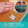 thumbnail image 3 of Alfombrilla de camping CGEAR reversible sin arena, color naranja, 244 x 61 cm, 3 of 8