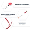 thumbnail image 2 of Shisuyan Lanyard Red Pu Iron 1Pcs 20.1In Length, 2 of 8