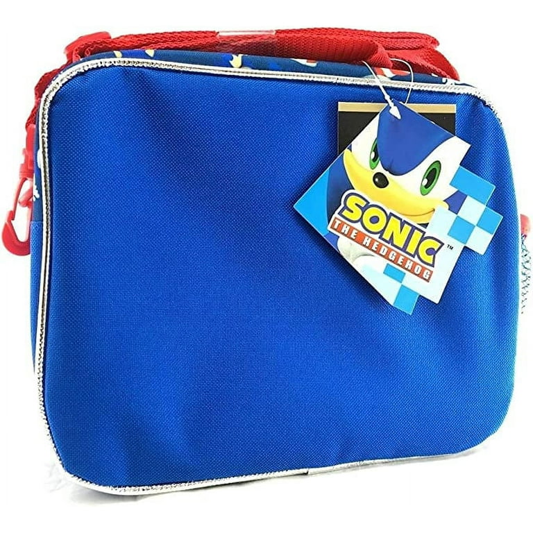 Sonic The Hedgehog School Lunch Bag Shadow Tails Knuckles Insulated  Lunchbox