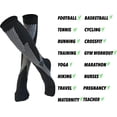thumbnail image 3 of 3 Pairs Medical Sport Compression Socks - 15-20mmhg Graduated Knee-High Support for Men & Women, Ideal for Soccer, Running, and Nurses, 3 of 6