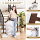 thumbnail image 4 of Cesto de ropa sucia doble con tapa y asa, cesto de ropa sucia de 2 secciones con bolsa extraíble, cestos de ropa sucia plegables para lavandería, dormitorio, dormitorio universitario, 4 of 7