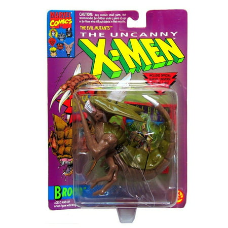 Toy Biz Marvel The Uncanny X-Men Brood Action Figure 4.5 Inches, Includes: 4.5 inch long Brood action figure and trading card. By Marvel