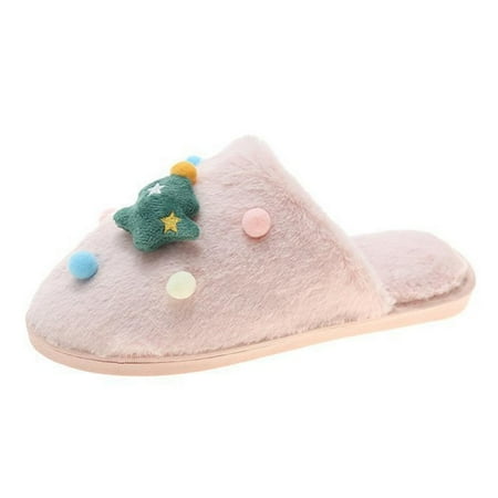 

GOODLY Women s Furry Slippers Soft Long Plush Fleece Slip On Fluffy House Shoes Warm Comfortable Fuzzy Bedroom Slippers Indoor Cozy Memory Foam Anti-Slip