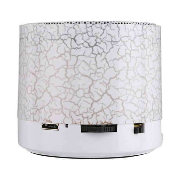 Portable Wireless Mini Bluetooth Speaker, Super Bass Stereo Rechargeable Speaker with LED Lights