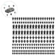 thumbnail image 5 of 190x Clips de sujeción para automóviles de repuesto Accesorios para automóviles Clip de sujeción para automóviles para protectores de radiador Gloria Clips de sujeción automática, 5 of 8