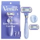 thumbnail image 1 of Gillette Venus Extra Smooth Swirl - Maquinilla de afeitar para mujer, Púrpura, 1 Razor + 2 Refills, 1 of 10