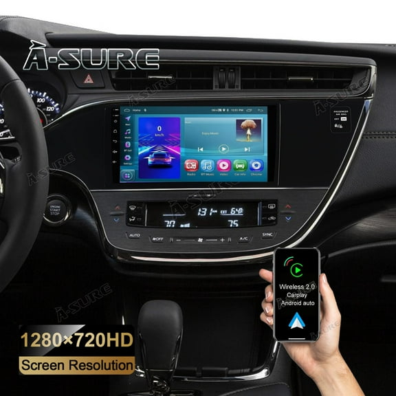 Apple Carplay For Toyota Avalon 2013-2018 Android 14 Car Stereo Radio GPS Navi