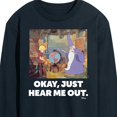 thumbnail image 3 of Disney - The Sword And The Stone - Okay, Just Hear Me Out - Men's Long Sleeve T-Shirt, 3 of 5