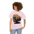 thumbnail image 3 of Unisex Heavy Cotton T-Shirt Rainbow Drawn Female, 3 of 4