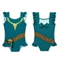 thumbnail image 2 of SUEE Girls One Piece Swimwear Bathing Suit Kids Merida Swimsuits,2-8Years, 2 of 7