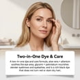 thumbnail image 3 of Tuscom Eyebrow and Eyelash Tinting Kit 2-in-1 - Long-Lasting Black Brow & Lash Dye with Gentle Nourishing Formula, Complete At-Home Tint Set with Brushes, Trays & Gloves, 3 of 7