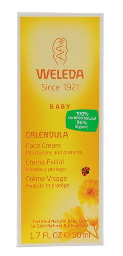 weleda calendula baby face cream lotion