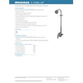thumbnail image 2 of Speakman S-1496-AF Sentinel Mark II Shower Valve Combination with Cross Handle – Indoor/Outdoor Shower Hardware – Pressure Balance Exposed Shower Valve, Rough Chrome, 24.00L x 5.13W x 5.44H, 2 of 6