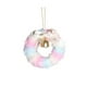 thumbnail image 2 of Adornos navideños, decoraciones navideñas, regalos de Navidad. Adorno de bola navideña azul claro, guirnalda de bolas, colgante para árbol de Navidad, decoración para fiestas, colgantes de poliéster., 2 of 7