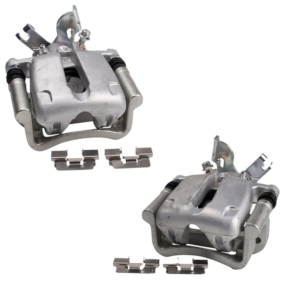 TRQ Rear Brake Caliper Set Compatible with 2012-2016 Buick LaCrosse 2012-2017 Regal 2013 Chevrolet Malibu