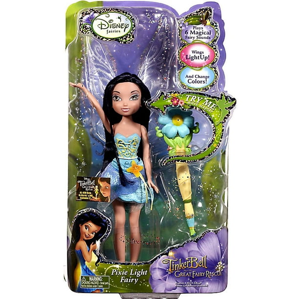 Disney Fairies Pixie Light Fairy Silvermist Doll Walmart Com Walmart Com