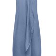 thumbnail image 6 of 2025 Clearance! Clearance under $5 asdoklhq Woman Plus Size Clearance Dresses,Summer Sleeveless Sexy Halter Solid Dress, 6 of 6
