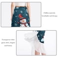 thumbnail image 2 of Snowman Stylish Chiffon Summer Dresses for Women - Beach Attire, 2 of 6